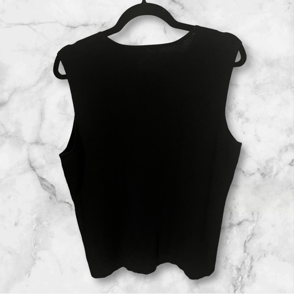 Chico’s V-neck embellished Tank - Picture 2 of 7